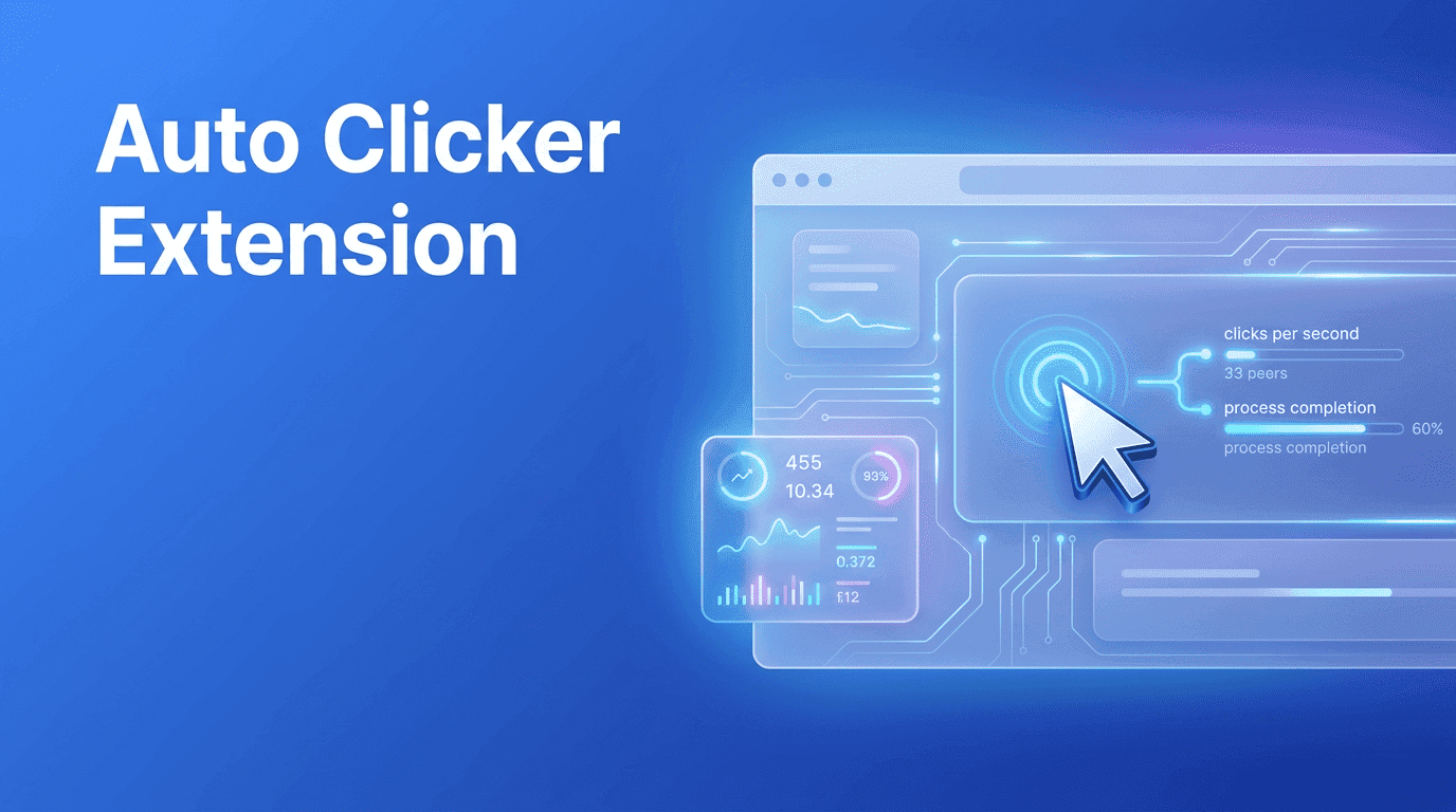 Auto clicker extension