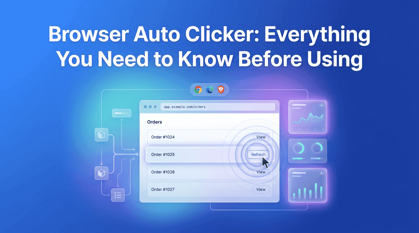 Browser auto clicker